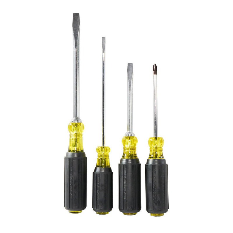  [AUSTRALIA] - Precision Screwdriver Set with (1) Phillips, (2) Keystone, and (1) Cabinet Tip, 4 Piece Klein Tools 85105