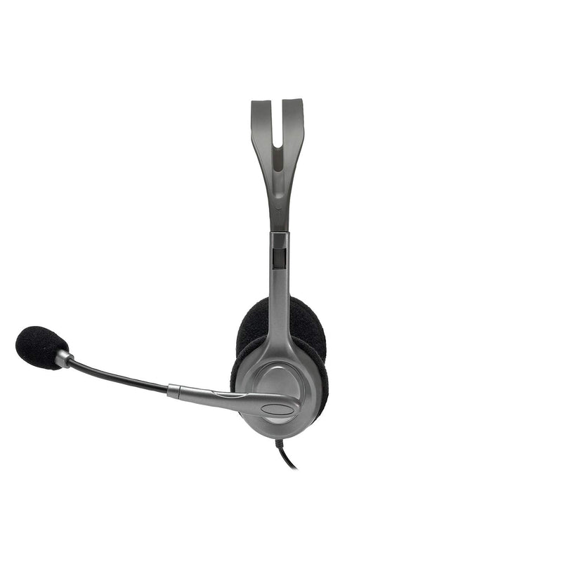  [AUSTRALIA] - Logitech Stereo Headset H110, Standard Packaging, Silver