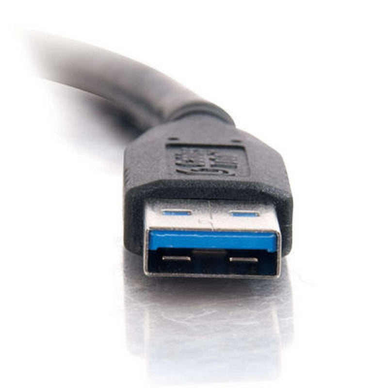 C2G USB Short Extension Cable, USB Cable, USB A to A Cable, Black, 3.28 Feet (1 Meter), Cables to Go 54170 USB A Male to A Male 3.3 Feet - LeoForward Australia