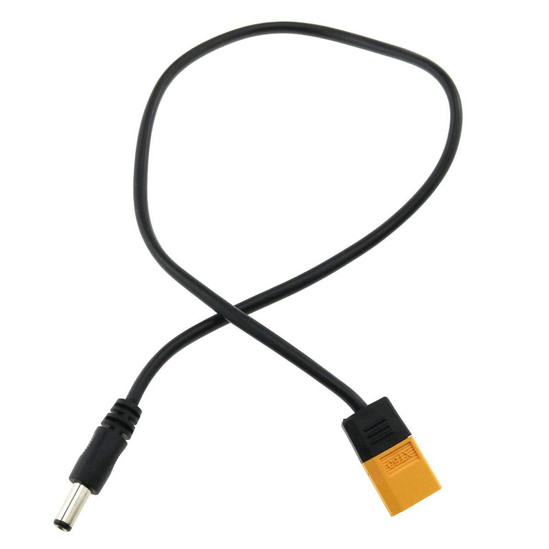  [AUSTRALIA] - E-outstanding XT60 Cable XT60 Male Bullet Connector to DC 5.5x2.5mm Male Power Adapter Cable for TS100 Smart Electric Soldering Iron