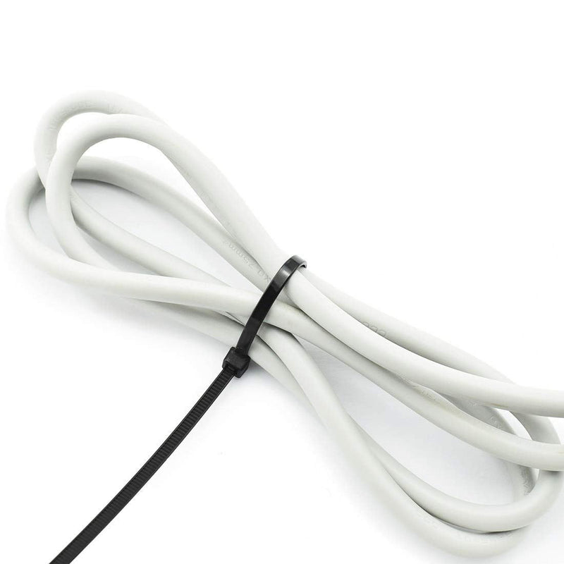  [AUSTRALIA] - 4x150MM Self Locking Nylon Cable Ties, 6” Standard Zip Tie Wire Strap Fastener, 500Pcs