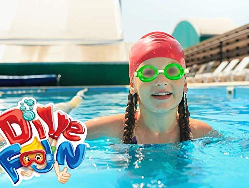 Kids Swimming Goggles (3 Pack Assorted) Styles Soft Training Leak-proof Goggles for Kids Summer Pool & Sea Swim Great for Kids & , Boys and Girls. Swimming Googles Set. Plus 1 Bouncy Ball 1170-3p - LeoForward Australia
