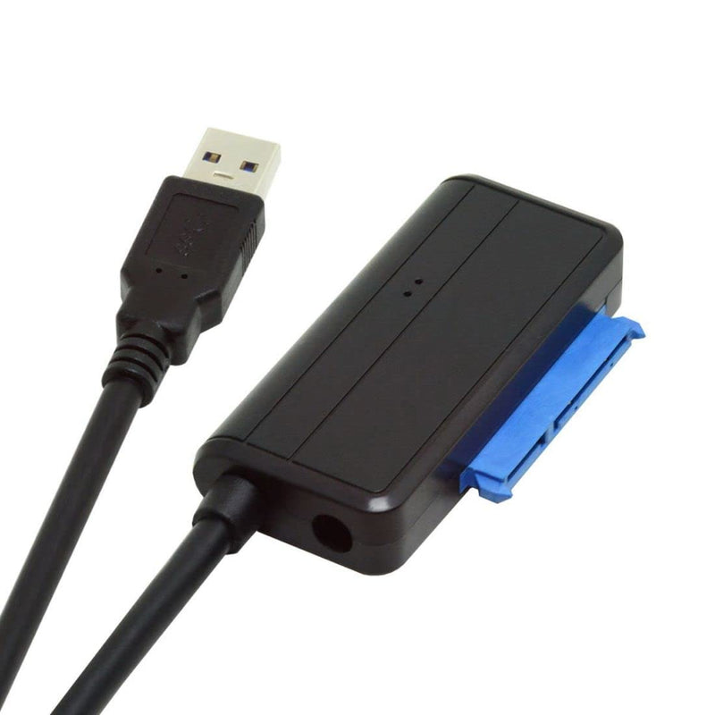  [AUSTRALIA] - ChenYang CY USB 3.0 to SATA 22Pin Cable, 2.5" 3.5inch Hard Disk Drive SSD SATA to USB Adapter Cable for Desktop Laptop