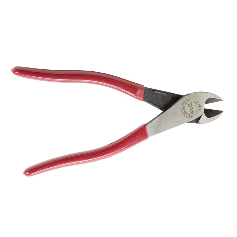  [AUSTRALIA] - Klein Tools D228-8 Diagonal Cutters, Linesman Pliers with Short Jaw and Beveled Cutting Edges, 8-Inch High Leverage Color Coded Wirecutters 8"