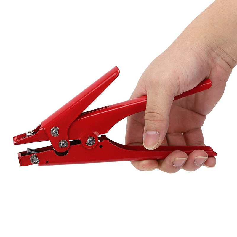  [AUSTRALIA] - Nylon Strap Tensioning Tool 45 Steel Wire Binding Cutting Fastening Cable Tie Gun Electrical Cable Ties for Fast Binding Cutting Off