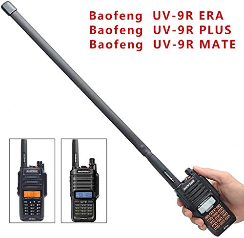  [AUSTRALIA] - 42.5-Inch Length ABBREE SMA-Female Dual Band 144/430Mhz Foldable CS Tactical Antenna for Baofeng UV-9R UV-XR UV-9R Plus BF-9700 BF-A58 UV-S9Plus UV-5S GT-3WP BF-F8HP Waterproof Two Way Radio 42.5in