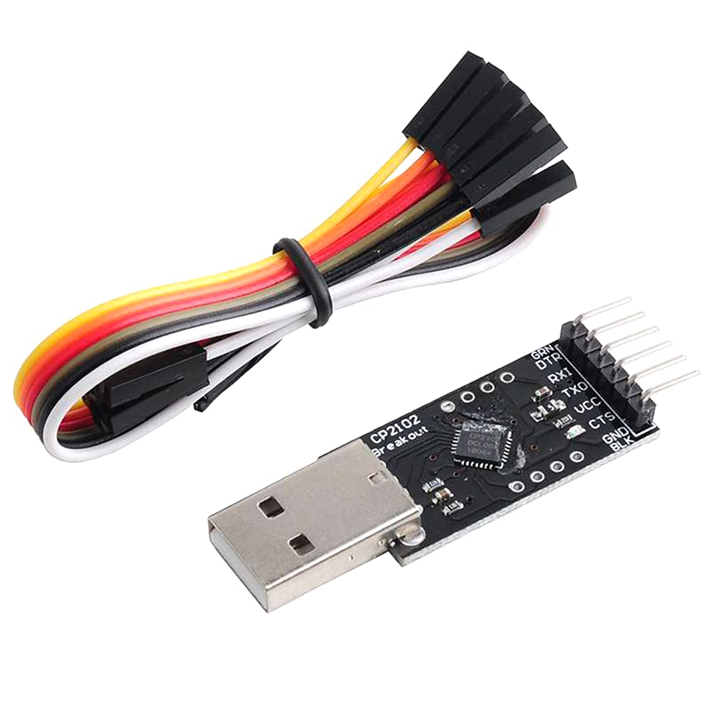  [AUSTRALIA] - DIYmall CP2102 USB to TTL Serial Module with DTR Pin, Converter Adapter STC Downloader Module for Arduino, ESP32-cam, GSM Relay, Pro Mini, Nextion Display, Beitian GPS