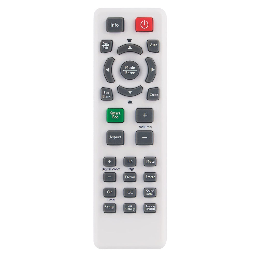  [AUSTRALIA] - Allimity Replaced Remote Control fit for BenQ Projector MW526E MX525E MX618ST MX505A MX570 MS521H MX532