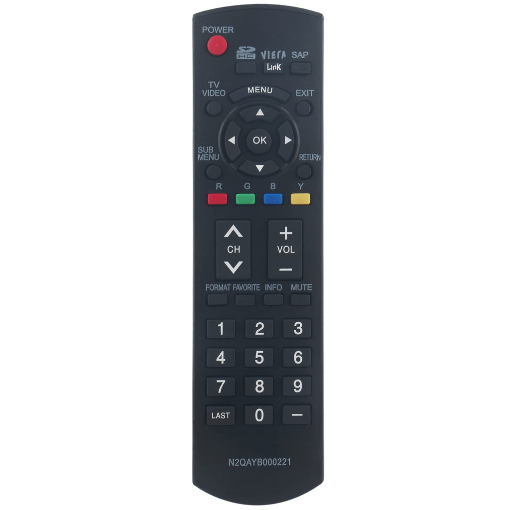  [AUSTRALIA] - N2QAYB000221 Replacement Remote Control fit for Panasonic TV TH42PZ80U TH50PE8U TH50PX80U THC50HD18A TC32LX85U THC50FD18 THC46FD18 TH50PX80UA