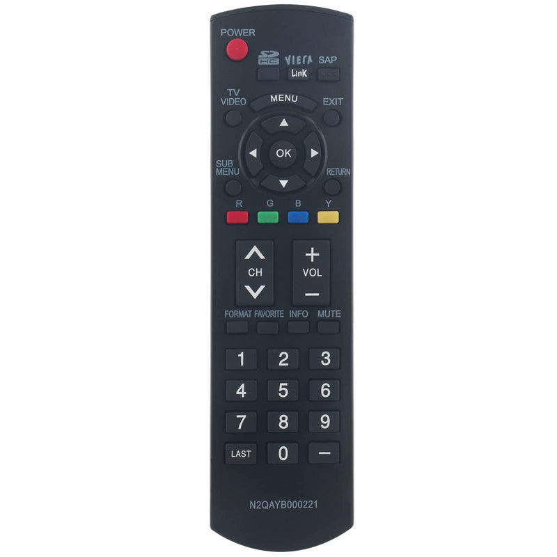  [AUSTRALIA] - N2QAYB000221 Replacement Remote Control fit for Panasonic TV TH42PZ80U TH50PE8U TH50PX80U THC50HD18A TC32LX85U THC50FD18 THC46FD18 TH50PX80UA