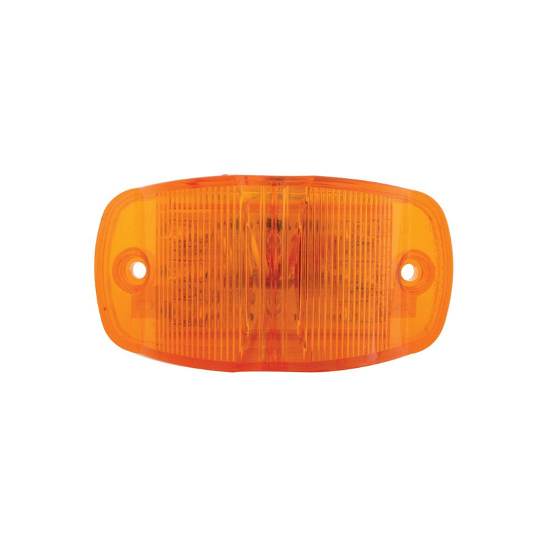  [AUSTRALIA] - Grand General 76250 Amber Rectangular Camel Back Wide Angle 14-LED Marker and Clearance Sealed Light