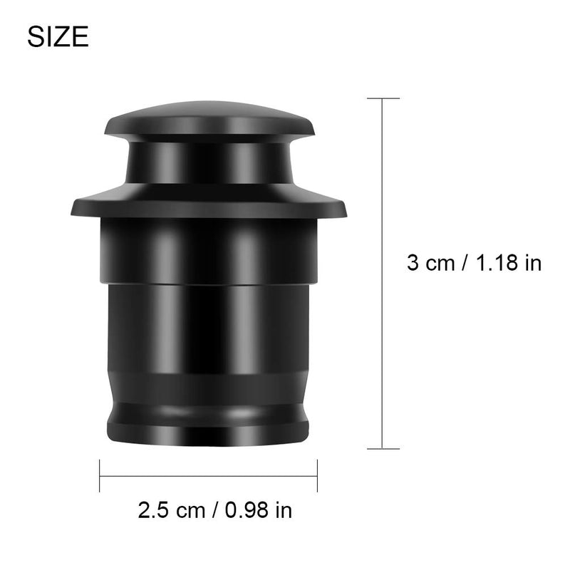 ZHSMS Universal Cigarette Lighter Cover Cap waterproof Dustproof Cover for Auto Car Cigarette Lighter Socket Plug Cover Dust Cap Car Accessory 2Pack(Black) Black - LeoForward Australia