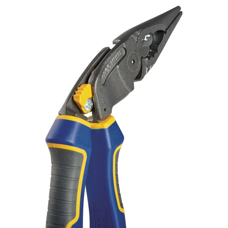  [AUSTRALIA] - IRWIN VISE-GRIP Pliers, Long Nose, 8-Inch (1902) 8" Ergomulti Long Nose Pliers