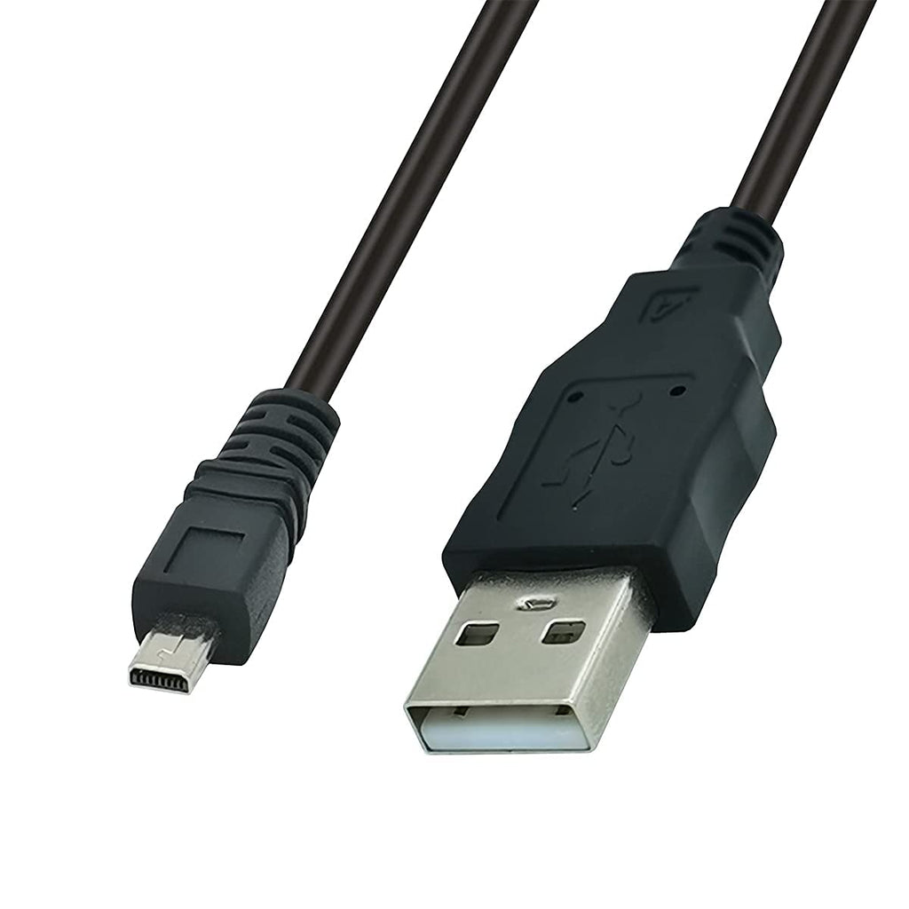  [AUSTRALIA] - Replacement USB Camera Transfer Data Sync Cable Cord for Sony Cybershot Camera DSC-H300 DSC-W800 DSC-W370 DSC-H200, Panasonic Lumix Camera DMC-G7 DMC-S5 DMC-ZS25 DMC-TZ35
