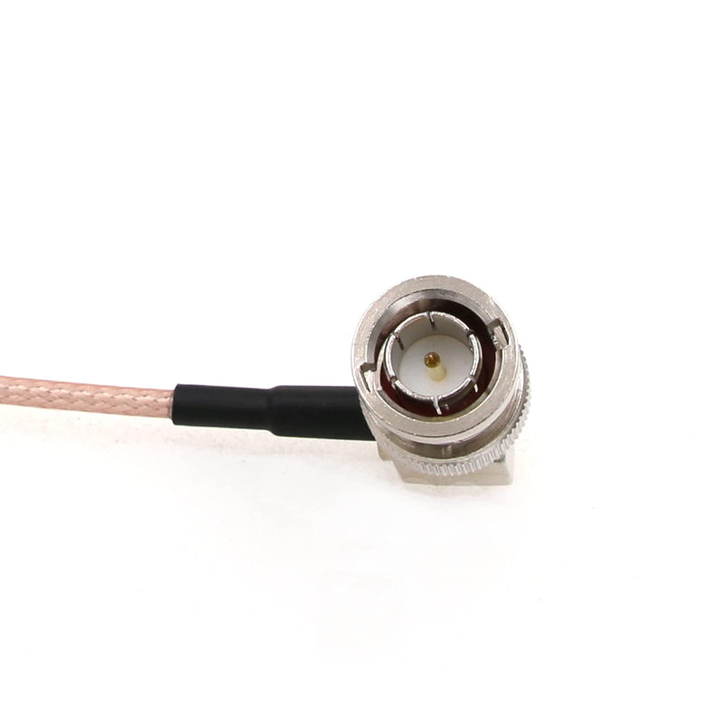  [AUSTRALIA] - Eonvic Right Angle BNC Male to DIN1.0/2.3 RG179 Coax 75ohm SDI Pigtail Blackmagic Cable