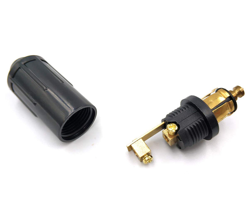 iMESTOU DIN Hella Powerlet Plug European 12v Cigarette Lighter Adapter Connector 1PCS - LeoForward Australia