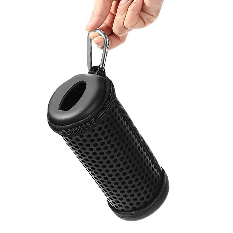 Geekria Pendant Speaker Case Compatible with JBLs FLIP 5, Replacement Protective Hard Shell Travel Carrying Bag (Black) - LeoForward Australia