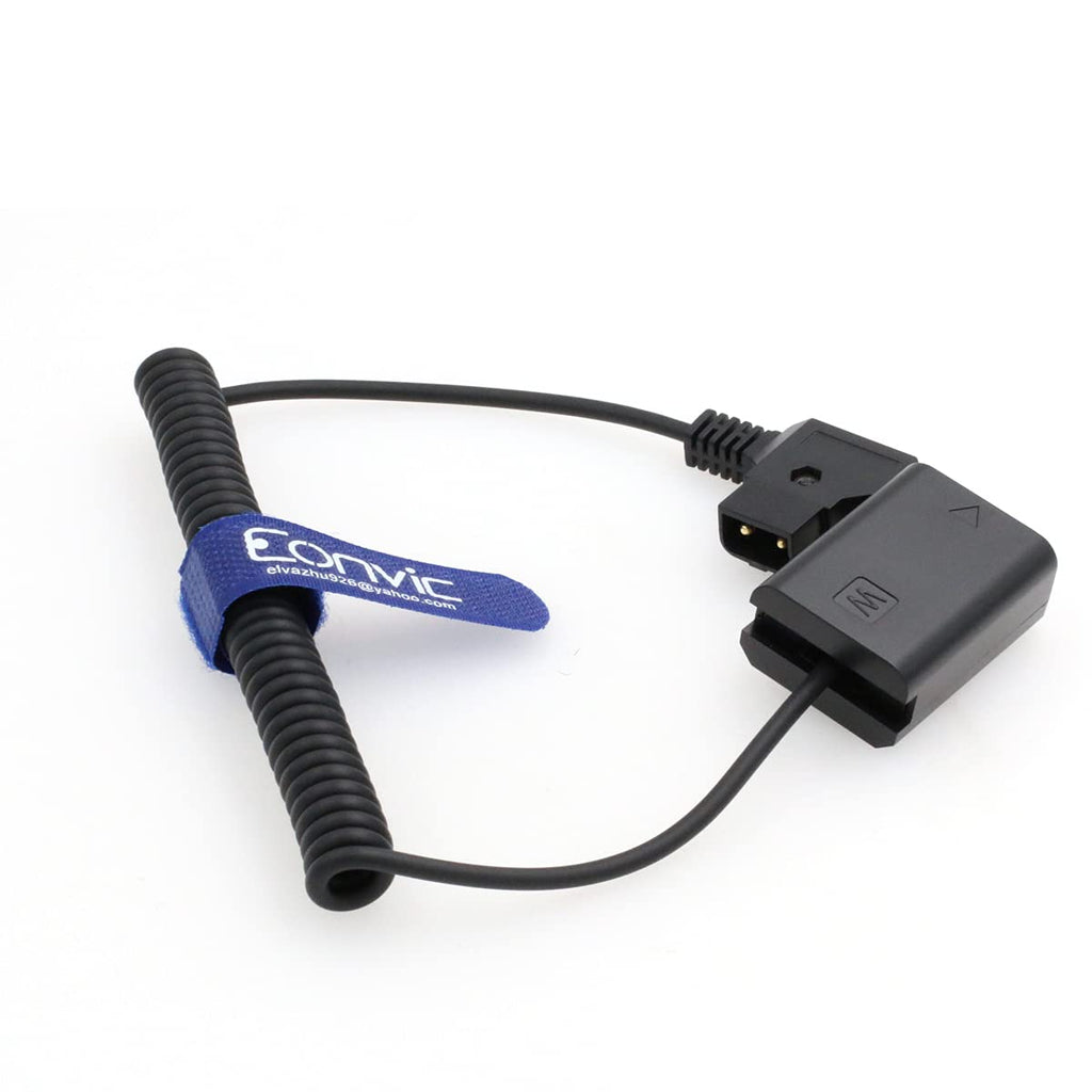  [AUSTRALIA] - Eonvic DTap to NP-FZ100 Dummy Battery Power Coiled Cable Adapter for Sony A9 A7R3 A7M3 A7S3 A7III A7RM3 A7SM3 Cameras