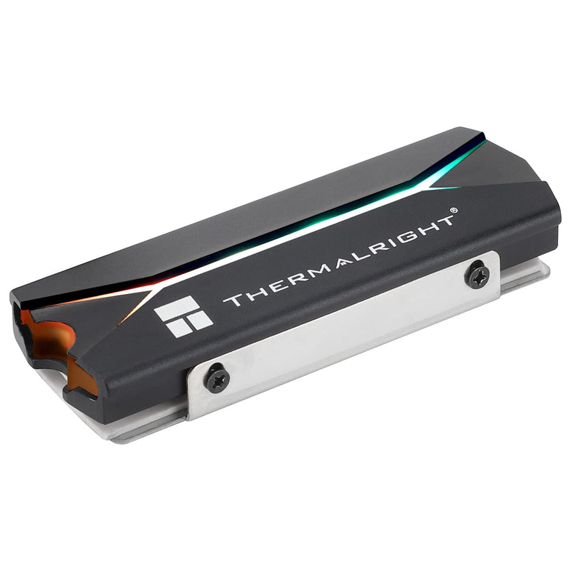Thermalright M.2 2280 ARGB SSD Heatsink,5V ARGB Lighting, High Performance Double Side Thermal pad - LeoForward Australia