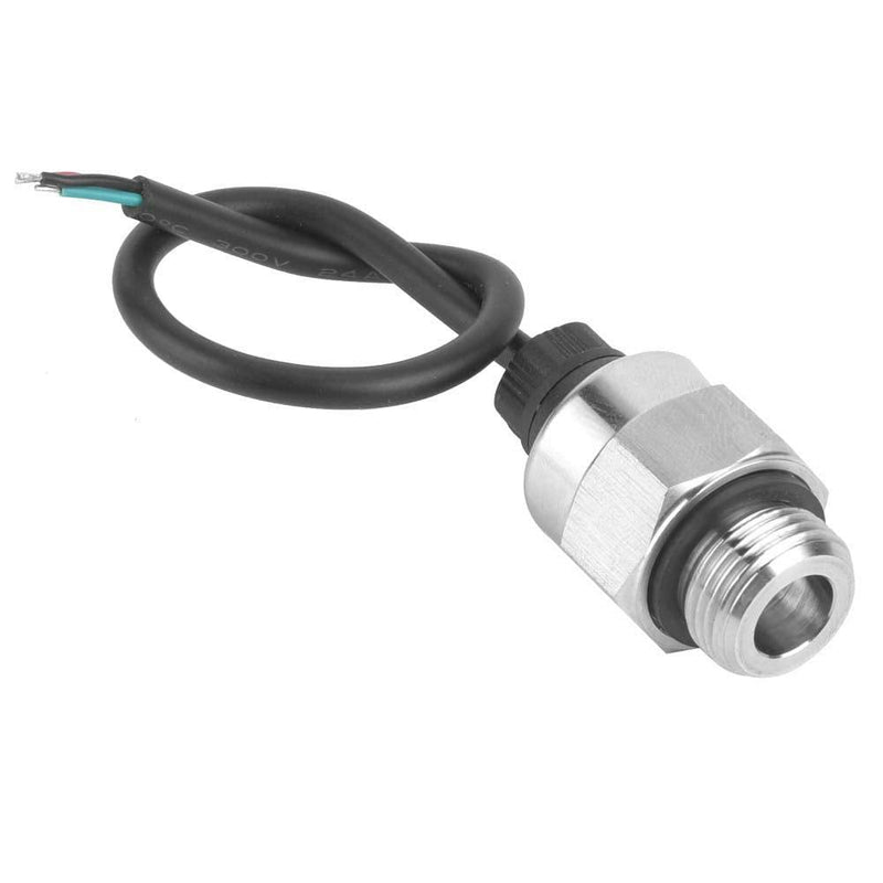  [AUSTRALIA] - Pressure Transmitter, Walfront 1PC G3 / 8 Screw Terminal Protection IP65 Analog Signal High Accuracy Water Pressure Sensor 0~2/5/10/20/30/40/50 BAR Optional(0-10BAR) 0-10BAR