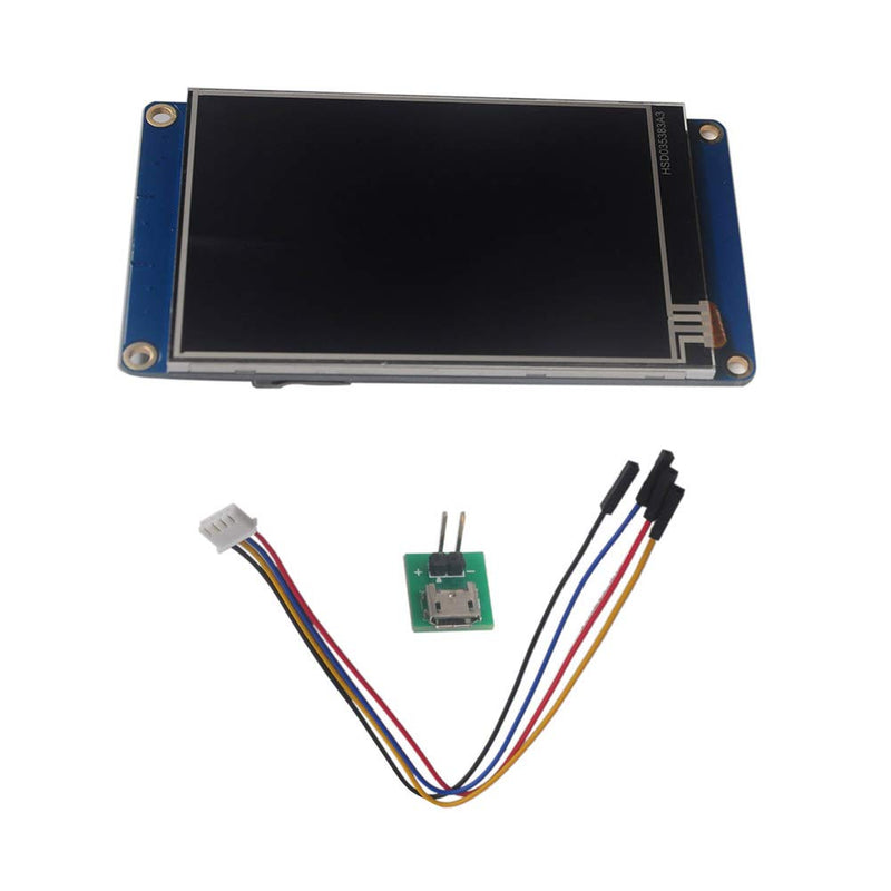  [AUSTRALIA] - Nextion 3.5" Display NX4832T035 Resistive Touch Screen UART HMI LCD Module 480 x 320 for Arduino Raspberry Pi