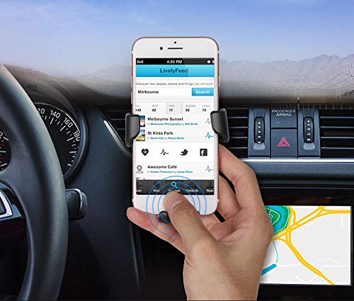  [AUSTRALIA] - Cell Phone Car Holder Stand Air Vent Mount Holder for Samsung Galaxy Note20 Ultra Note10+ S23 Ultra S22+ S22 S21 FE S20 FE S10 Plus A54 A53 A34 A33 A51 A20 A52 A21s A12 A02 A01 A22 A32 A04 A03