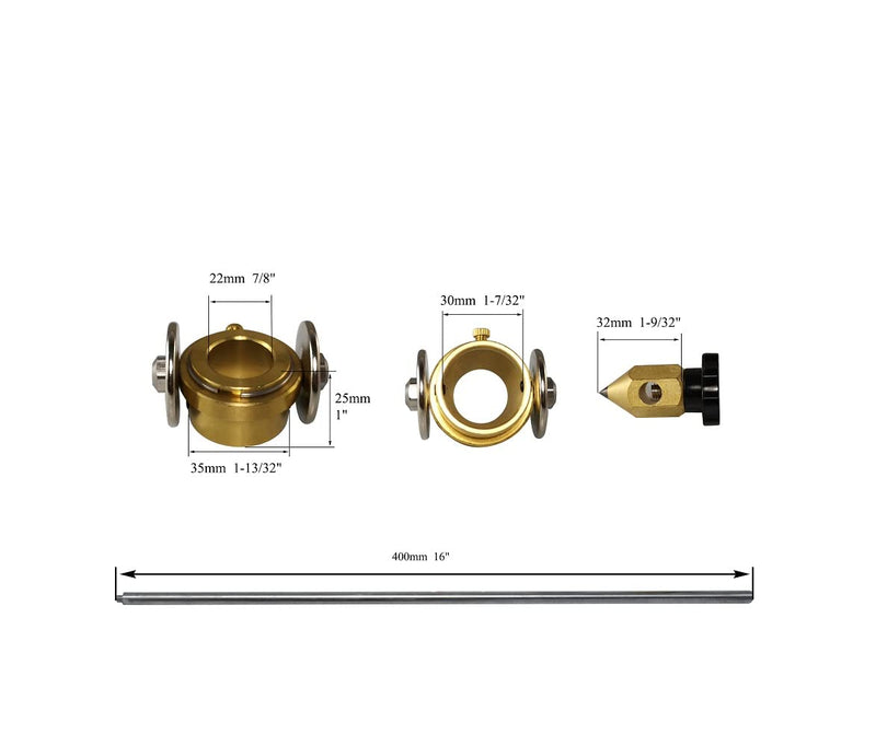  [AUSTRALIA] - SG-55 AG-60 Plasma Cutter Torch Head Body 40Amp - 60Amp Accessories Consumable kit (Roller Guide Wheel Circinus) Roller Guide Wheel Circinus