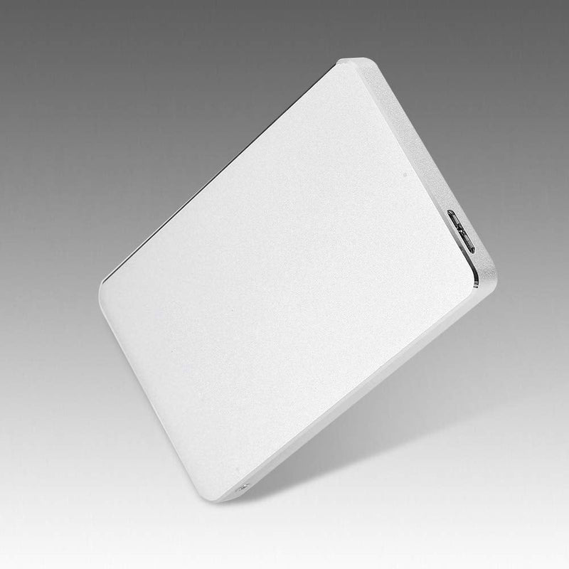  [AUSTRALIA] - Portable 500GB External Hard Drive Portable HDD, Small Portable Mobile Hard Disk– USB 3.0 for PC, Mac - External Solid State Drive,White