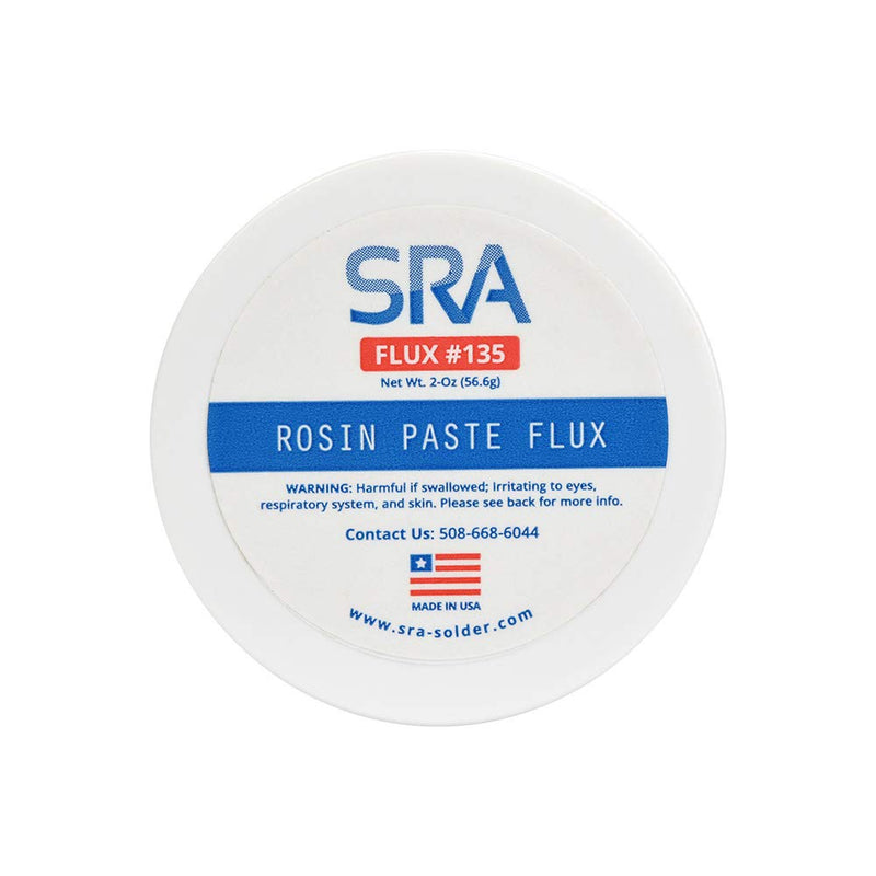 SRA Soldering Products Rosin Paste Flux #135 In A 2 oz Jar - LeoForward Australia