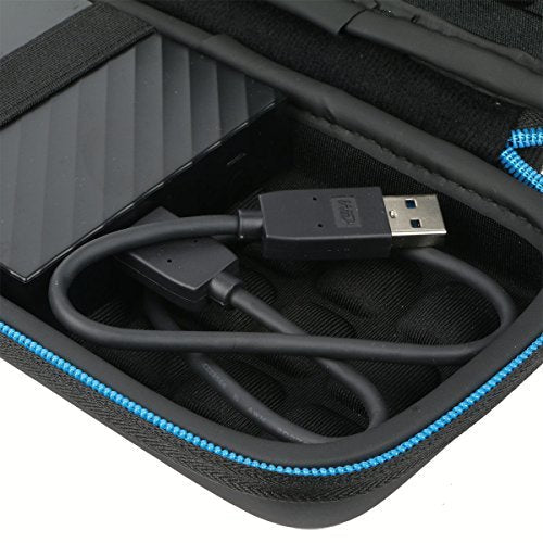 [AUSTRALIA] - Baval Hard Case Bag for Western Digital WD 1TB 2TB 3TB 4TB My Passport Elements Portable External Hard Drive Hard USB 3.0