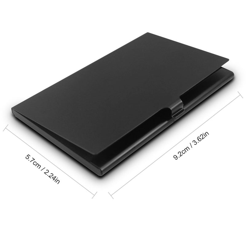 SD Memory Card Aluminum Case, SENHAI Micro SD Card Storage Protective Holder, 2 Pack - Black - LeoForward Australia