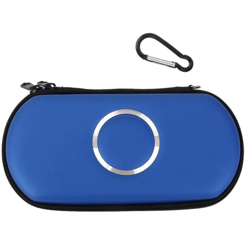  [AUSTRALIA] - ELIATER PSP Carring Case Portable Travel Pouch Cover Zipper Bag Compatible for Sony PSP 1000 2000 3000 Game Console Blue