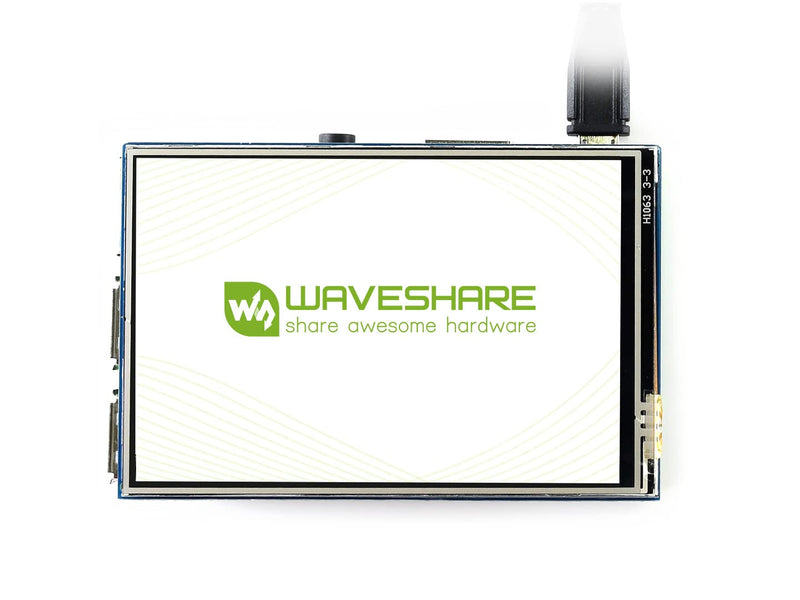  [AUSTRALIA] - Waveshare 3.5inch RPi LCD (B) 320x480 Resoution Touch Screen IPS TFT Display Designed for Any Revision of Raspberry Pi Directly-pluggable Better Displaying