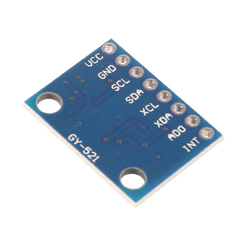  [AUSTRALIA] - DORHEA 5PCS GY-521 MPU-6050 Module, Gyroscope 3 Axis Accelerometer 6 DOF Sensor Module MPU6050 16 Bit AD Converter Data Output IIC I2C