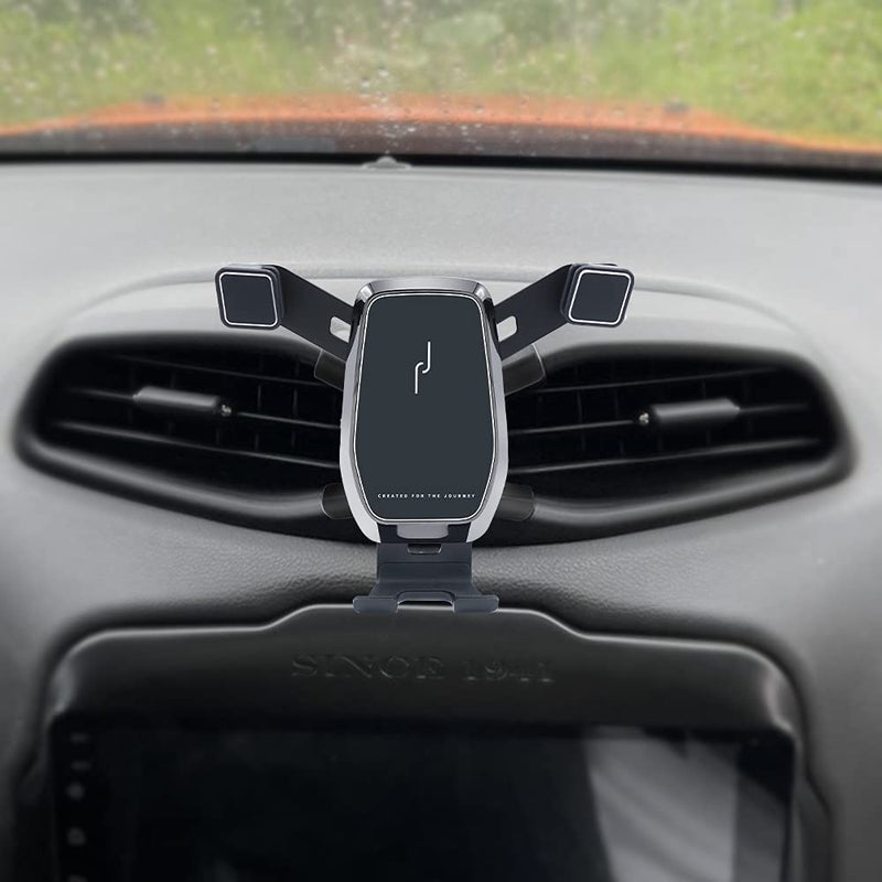  [AUSTRALIA] - BEHAVE Car Phone Holder fit for Jeep Renegade,Air Vent Phone Mount fit for Jeep Renegade 2015-2021 Custom fit Phone Mount Compatible for All Phones 2