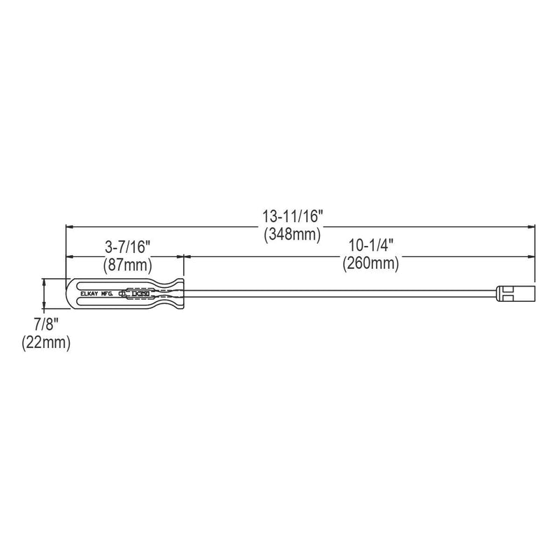  [AUSTRALIA] - Elkay LK350 Extra Long Sink Screwdriver