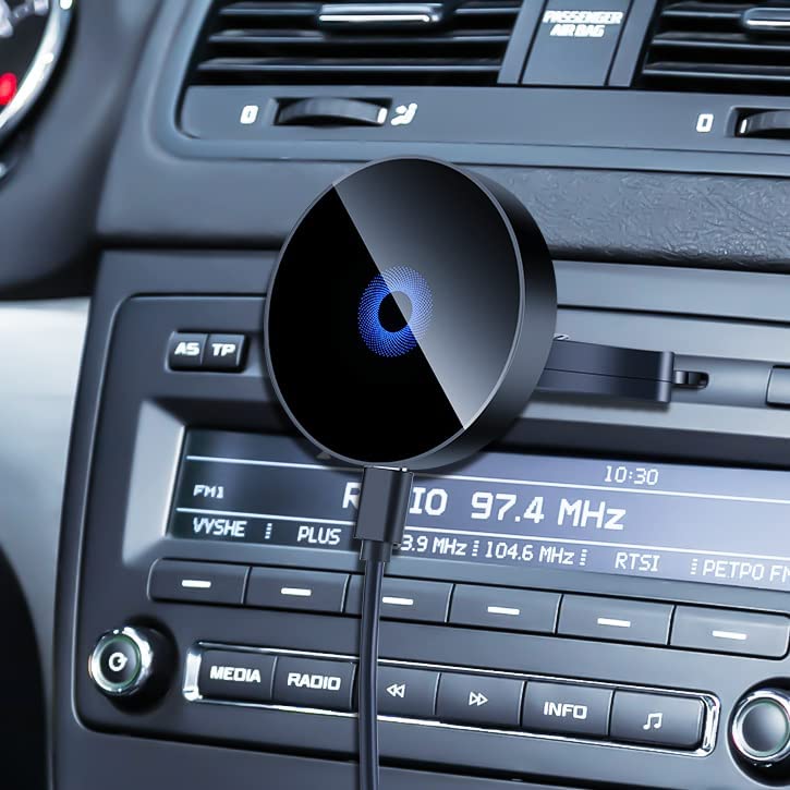  [AUSTRALIA] - Piosoo 15W Magnetic Wireless Car Charger CD Slot Mount for iPhone 13/13 Pro/13 Pro Max/13 mini/12/12 Pro/12 Pro Max,Powerful Suction Auto-Alignment Mag-Safe Car Mount, Compatible with Mag-Safe Cases