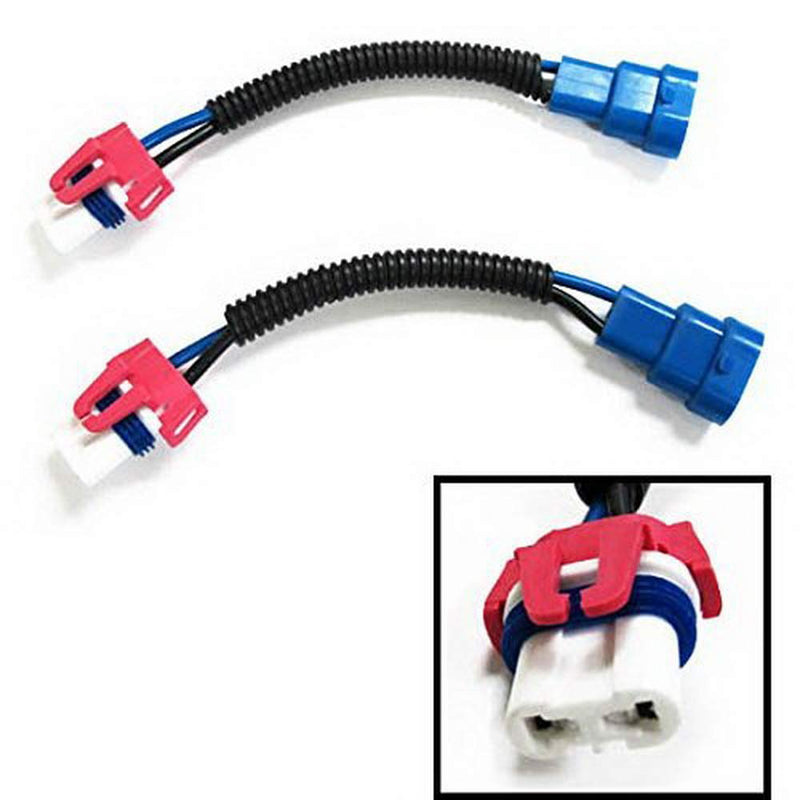  [AUSTRALIA] - iJDMTOY 9005 9145 HB3 H10 Heavy Duty Ceramic Wiring Harness Sockets Compatible With Headlights or Fog Lights