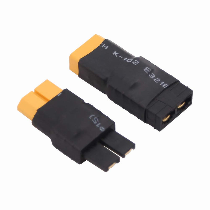  [AUSTRALIA] - OliRC 4pcs Compatible with TRX Style to XT60 XT-60 Male Female Connector Adapter(C155-4)