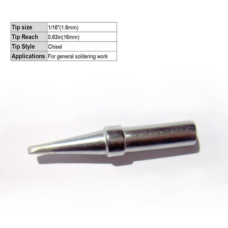  [AUSTRALIA] - Quality ShineNow Replacement Tips for Weller ET Tip WES51 WESD51 WE1010NA WCC100 PES51 (10PCS Tip Set)