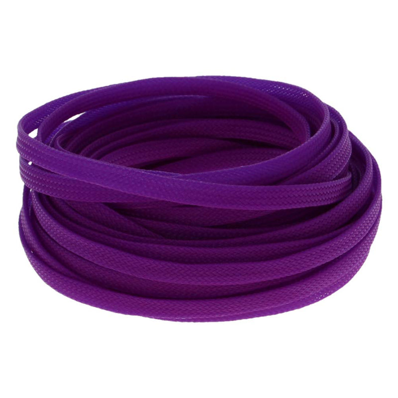  [AUSTRALIA] - Fielect PET Cable Sleeves, 10m/32.8'' Purple Wire Loom Cable Wrap Braided Wire Cover Automotive Expandable Braided Sleeving for Video, Audio, Computer Cables 1pcs