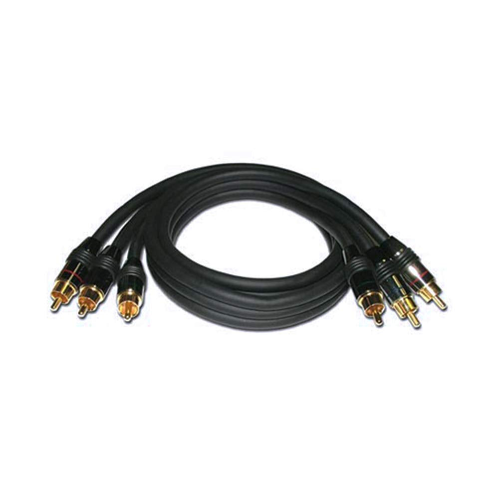  [AUSTRALIA] - Gold Component Video Cable, Oxygen Free, 6 Feet