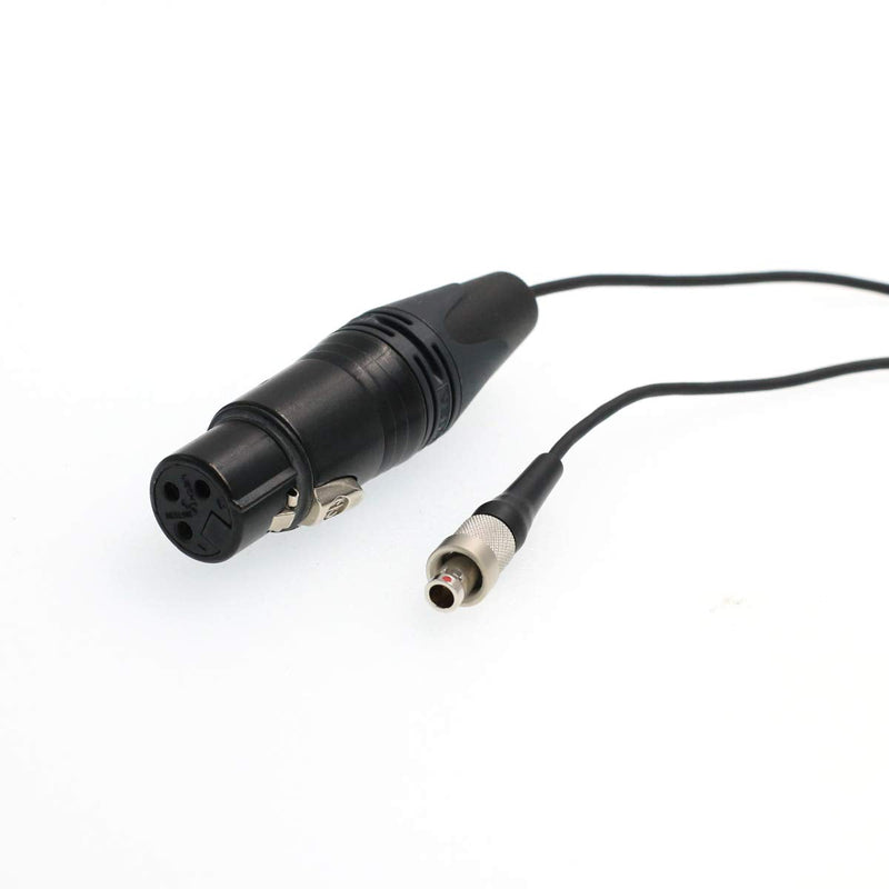  [AUSTRALIA] - DRRI FVB 3-Pin to NEUTRIK XLR 3-Pin Female Sennheiser SK2000 Transmitter Input Cable