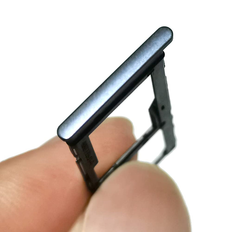  [AUSTRALIA] - for Moto G 5G 2022 SIM Card Tray Replacement Sim Card Slot Holder for Motorola Moto G 5G 2022 Sim Card Tray & Micro SD Sim Card Holder Repair Part with Opening Needle Black