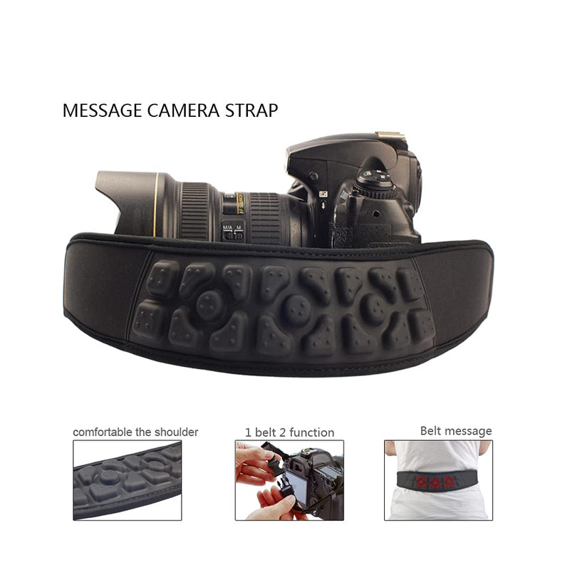  [AUSTRALIA] - LENSGO SF8 Camera Neck Shoulder Strap Adjustable for Canon Nikon Sony DSLR 1