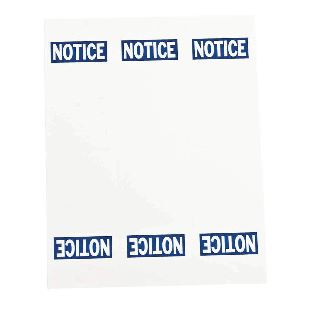  [AUSTRALIA] - Brady 12788 5 1/2 "Height x 2 7/8 "Width, Durable Polyester, Blue on White Tag Blanks (150 Tags)