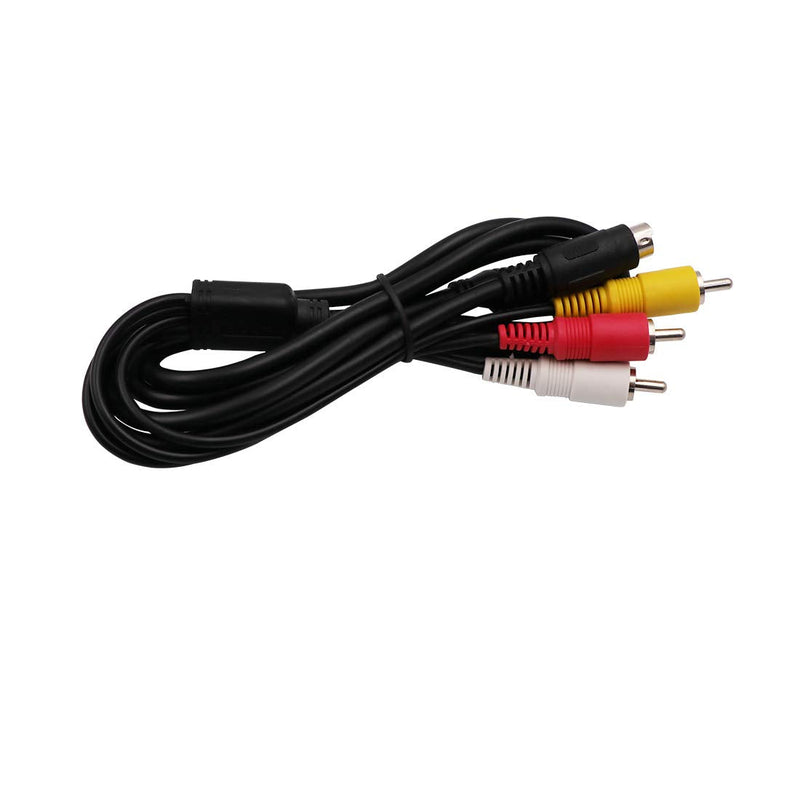  [AUSTRALIA] - AV A/V Audio Video TV-Out Cable VMC-15FS Video Cable Cord for Sony Handycam Camcorder DCR-D/H/I/S HDR-C/H/S/T/U/X and More Models Cable Length 3.9ft/1.2M