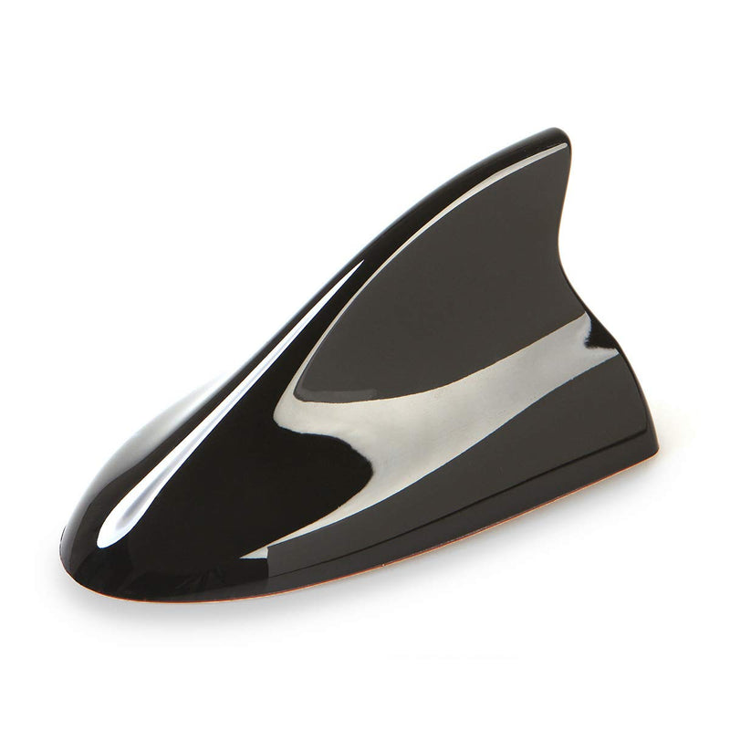  [AUSTRALIA] - Shark Fin Antenna, Car Radio FM/AM Aerials, Auto Parts, Vehicle Electronics Accessories, for Toyota Rav4, Highlander, Fortuner, Sienna, Venza and Auris (Advanced Style, Black) Advanced Style