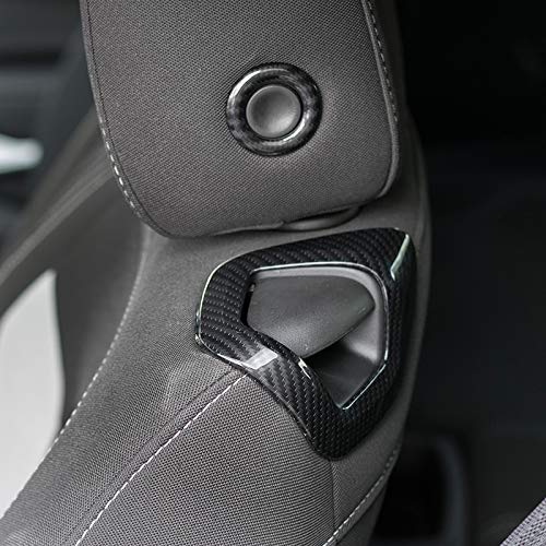  [AUSTRALIA] - RT-TCZ Car Interior Accessories for Chevrolet Camaro Accessories Headrest Adjustment Switch Button Trim Cover ABS Trim Decor for Chevrolet Camaro 2017 2018 2019 2020