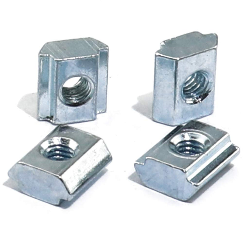  [AUSTRALIA] - Boeray 50pcs M5 Slide in T Nut Tee Sliding Nut Nut for Aluminum Extrusion with Profile 2020 Sereis Slot 6mm 20-M5 50pcs